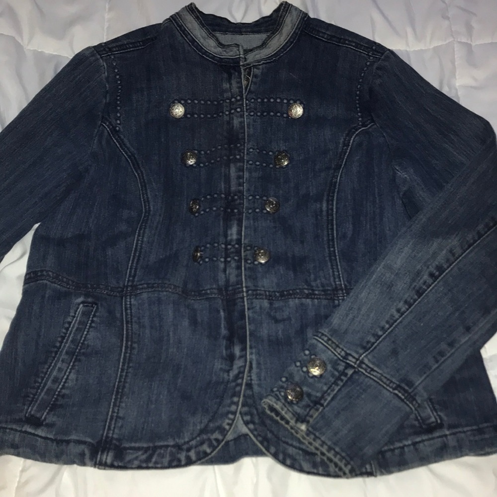 Vaccine denim jacket